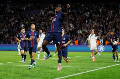Paris Saint-Germain Overpower Italian Rivals as Thuram Scores Twice to Give Inter Win at Dutch Giants