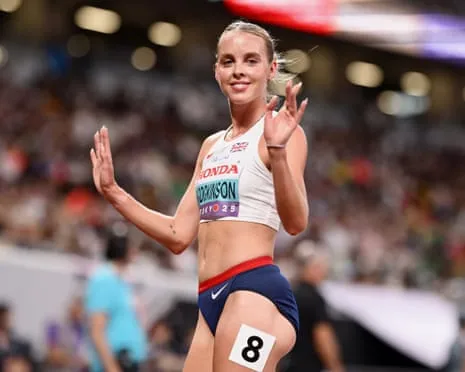 Keely Hodgkinson Escapes Boredom to Boost British Spirits in the Championships