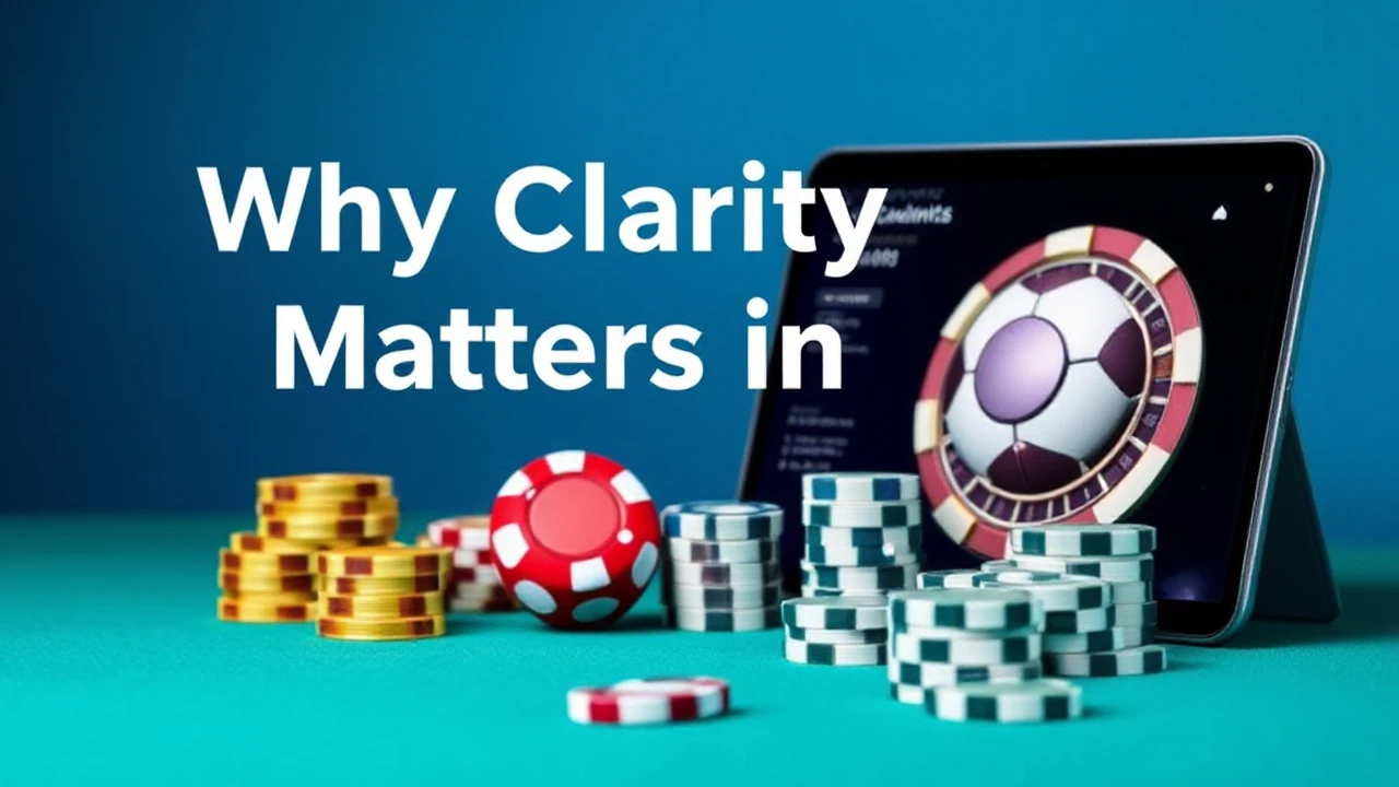 Why Clarity Matters in Digital Gambling