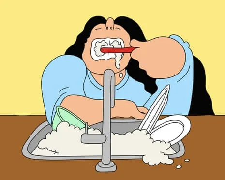 Should My Housemate Avoid Cleaning Their Teeth at the Kitchen Sink?